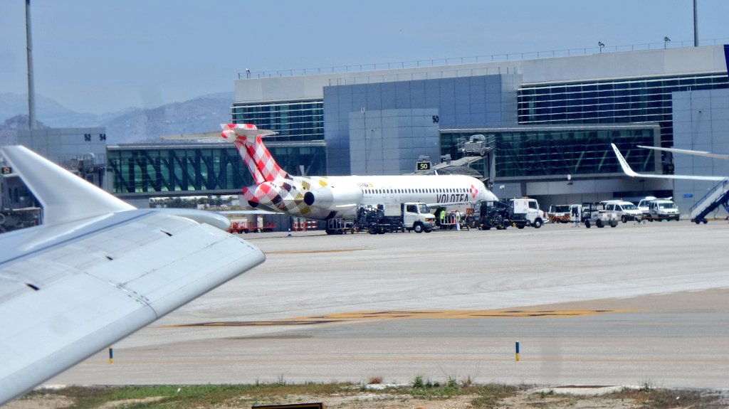 Malaga Airport Volotea Boeing 717 @Arash_hos @juvenalvtjunior