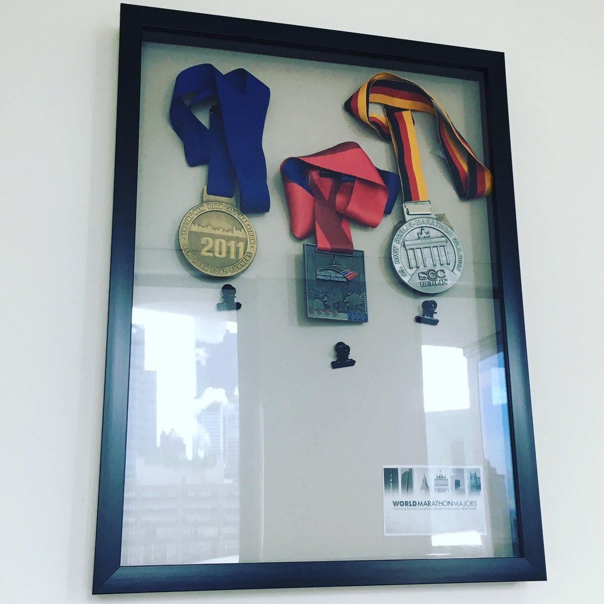 joannavahlsing's tweet photo. In April, I’ll add the medal from the @LondonMarathon to my @AbbottGlobal World Majors collection! Can’t wait!! #londonmarthon2018 #abbottworldmajors #threedownthreetogo https://t.co/wiRU7zX9e9