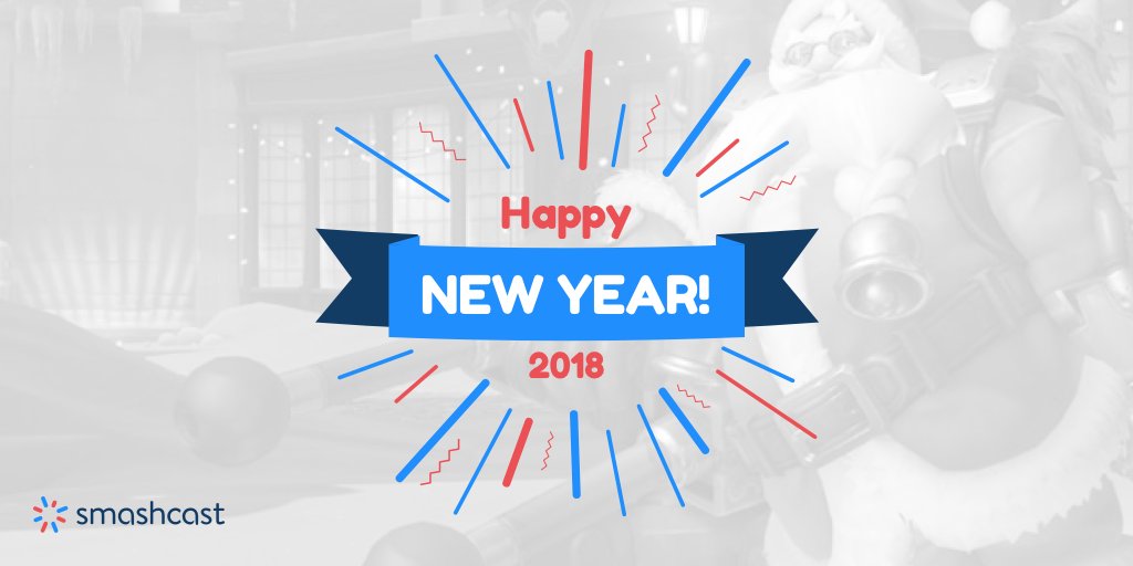Wir wünschen euch ein erfolgreiches (vor allem in Videospielen 😉) und gesundes Jahr 2018! 🎇
Und wie kann man es besser einläuten als mit einem Stream nach solch einer langen Feiertagsphase?
smashcast.tv