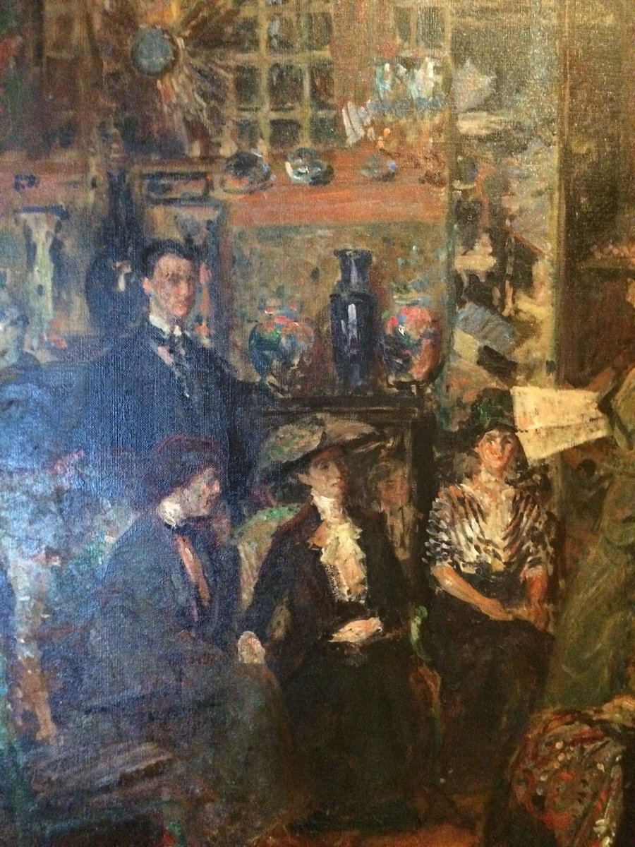 adriengoetz's tweet photo. Une scène de #Proust : Le Concert, vers 1910, de Jacques-Emile Blanche, dans l’exposition « Laboratoire d’Europe » au musée d’art moderne et contemporain de #Strasbourg #StrasLab #Elstir #Verdurin #Vinteuil #petitephrase - un tableau de ce musée que je n’avais jamais vu ... https://t.co/7GuapxiMi2