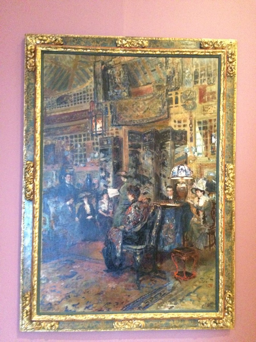 adriengoetz's tweet photo. Une scène de #Proust : Le Concert, vers 1910, de Jacques-Emile Blanche, dans l’exposition « Laboratoire d’Europe » au musée d’art moderne et contemporain de #Strasbourg #StrasLab #Elstir #Verdurin #Vinteuil #petitephrase - un tableau de ce musée que je n’avais jamais vu ... https://t.co/7GuapxiMi2