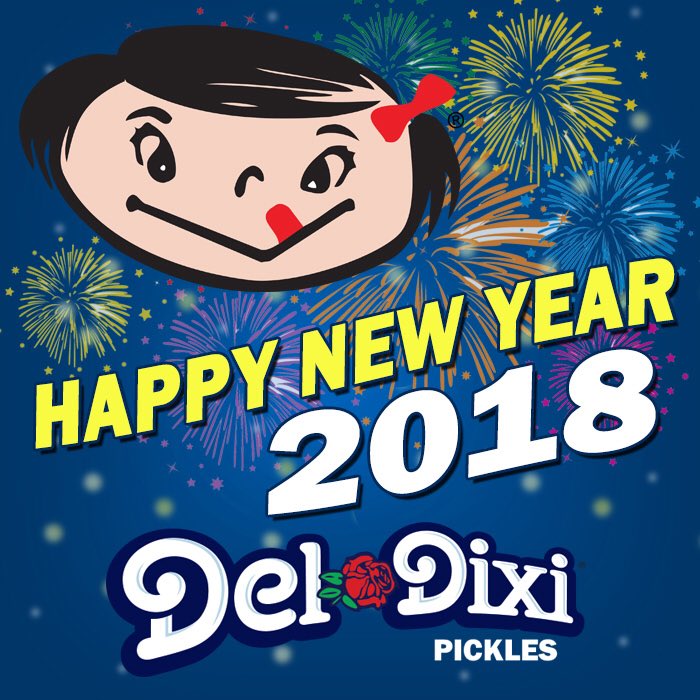 Del_DixiPickles's tweet photo. Happy New Year, Pickle Pals! Wishing you a year full of good health, wealth, and of course #DelDixi pickles! 🎉🥒🎆💚 https://t.co/nfFkwr4MDm