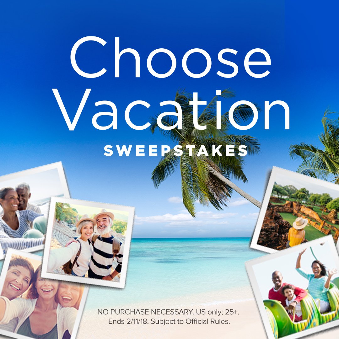RCI_Timeshare's tweet photo. It's time to #choosevacation #sweepstakes! Enter daily for a chance to #win weekly prizes and a Grand Prize 7-Night stay at a select Hard Rock All-Inclusive Collection Resort! Rules apply, visit https://t.co/6L2rpgXD1V https://t.co/eztc90sv0U