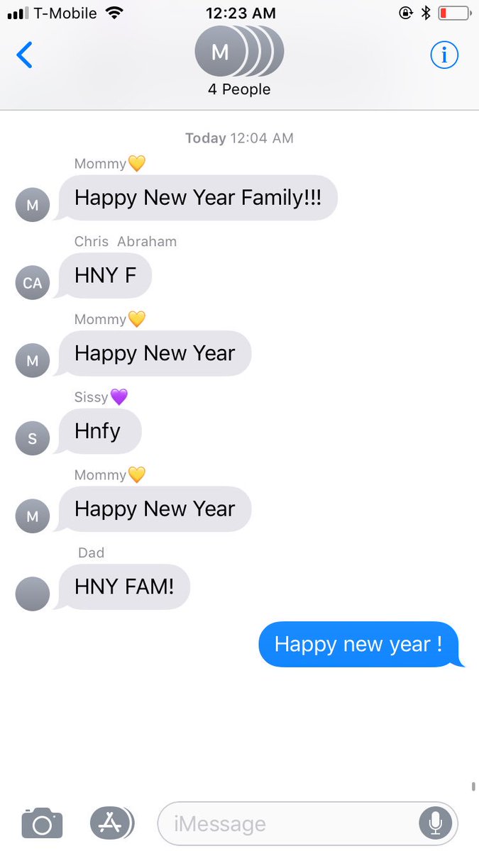 aadubss's tweet photo. I think someone found out saying happy New Years = phone fireworks https://t.co/855zaK2U8v