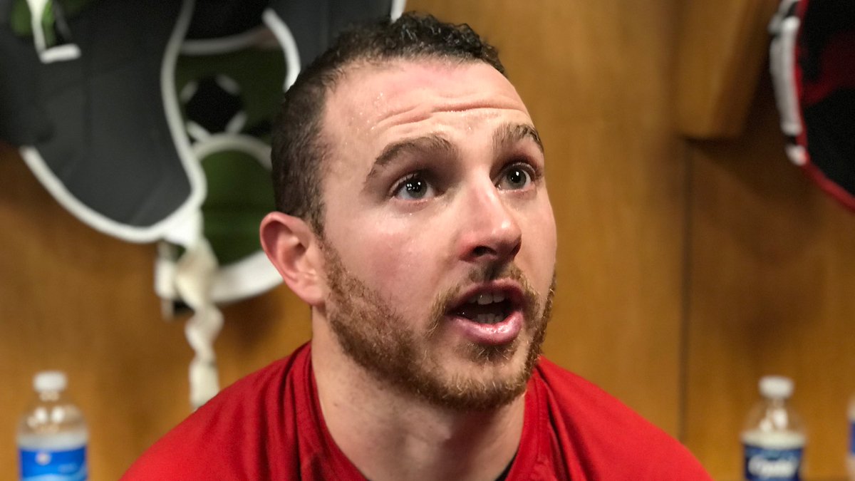 “If we stick to our game plan and play our north-south hockey I think we’ll be fine.” -Connor Brickley https://t.co/RFizPU4BWD