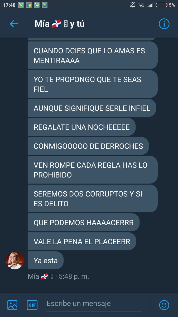 Por si alguien se pregunta quién manda en esta relación...