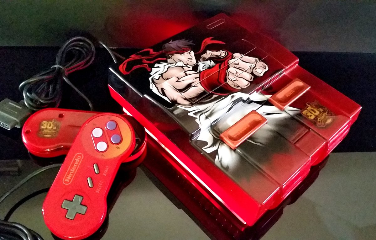cksigns1's tweet photo. Custom airbrushed #StreetFighter with light mod #SNES @Lord_Arse @gamesyouloved  #nintendo @ShoutGamers @GamerRetweeters  #RetroGamer #art #80s #90s #NintendoSwitch @GamerRTer  #gamer #PS4 #XboxOneX #fanart #2018Wish #toys #Retrogaming 

Who is your favorite character to use? https://t.co/b6yBx2ueJq