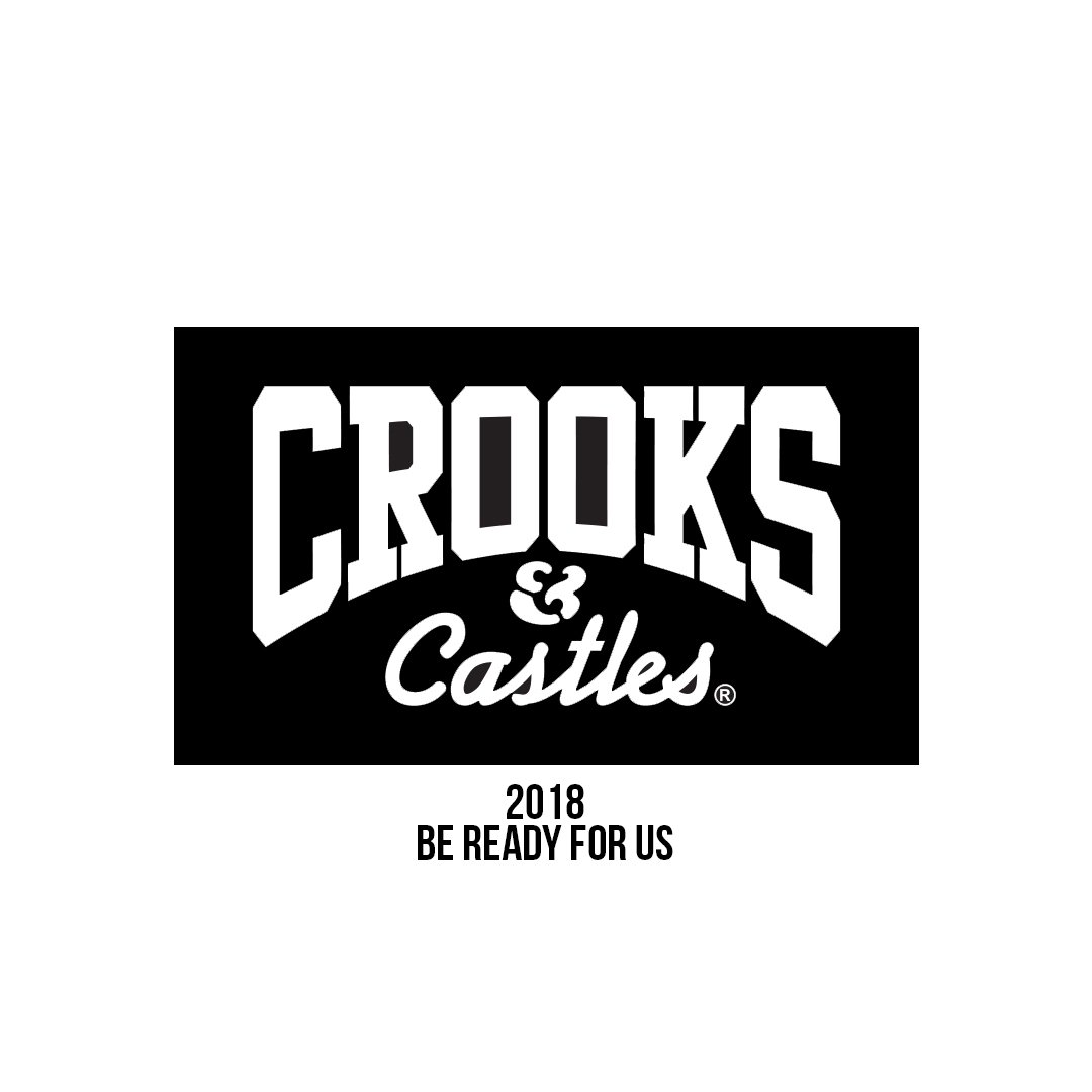 crooksncastles's tweet photo. 2018, Be Ready For Us...
_____________
https://t.co/9Rt16nK2dJ
#CRKS #CROOKSNCASTLES #CSTC #CROOKS #SALEWDS https://t.co/mXYPGtkVsR