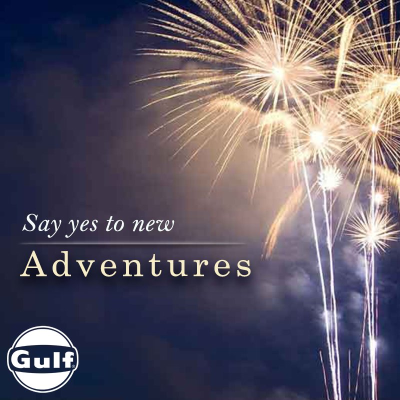 GulfOil's tweet image. Happy New Year from all of us at Gulf! #HappyNewYear #BringOn2018