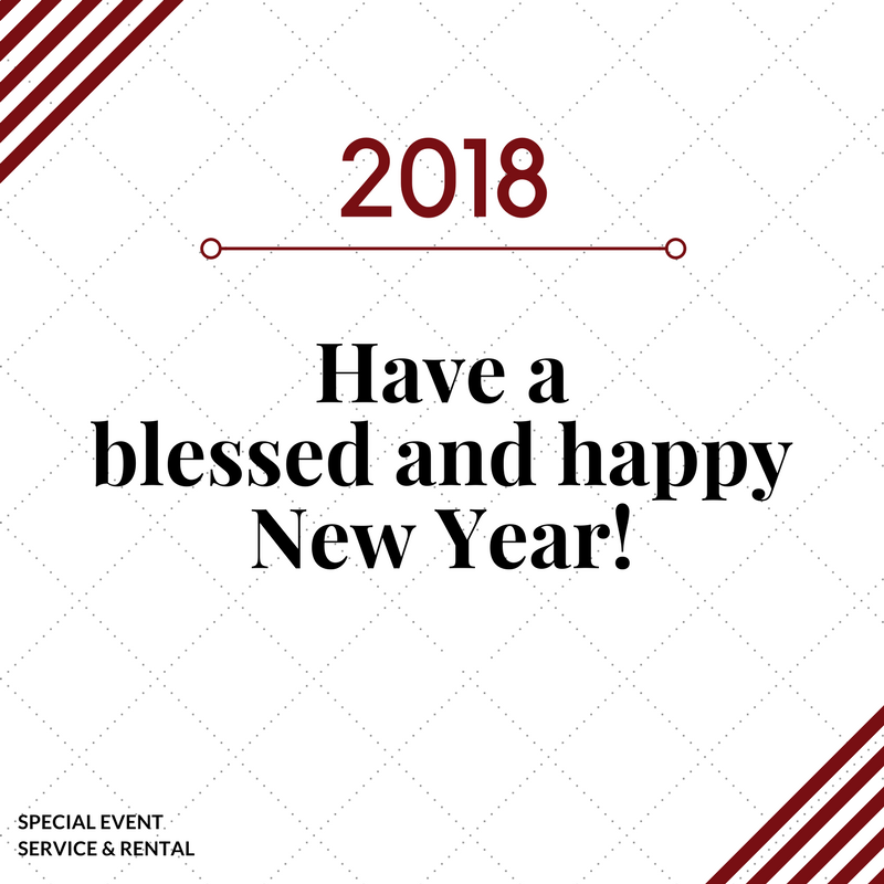 SESRNational's tweet photo. Happy New Year from Special Event Service &amp; Rental!

2017 was a record year for SESR - complete with new clients, experiences, and opportunities. Without a doubt, YOU are our favorite part of this business. We love our clients!
#Momentum #SESRNational #SESRMemphis #HappyNewYear https://t.co/KWC9IaSTLk