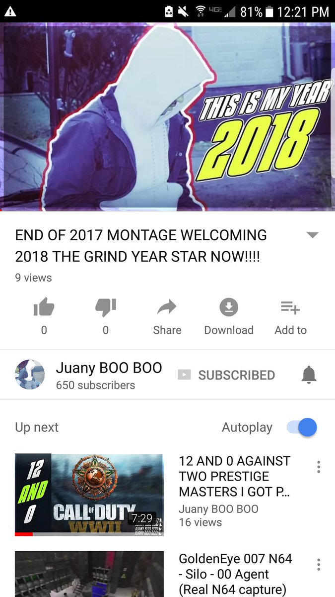JuanyFPS's tweet photo. 2017 look back montage https://t.co/60SH369UHu #teamleps #PrestigePromo #CallofDuty #HappyNewYear @Kor3aYn @SassyxSavage @SmilyWand159 https://t.co/7irUy8B3C8