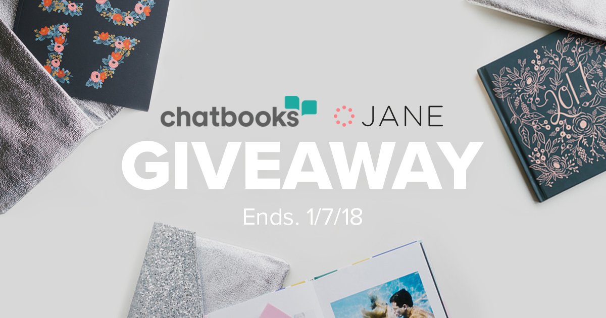 janedeals's tweet image. 2018 is going to be picture perfect. Enter this week’s giveaway for a chance to win a year’s worth of @chatbooks + $50 in Jane Credit. You’ll be camera ready for all those memories you’ll be saving. Enter at {vryjn.it/chatbooks-tw}.