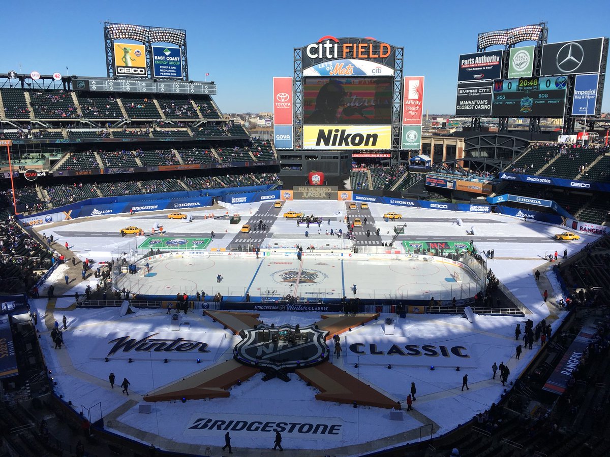 Rangers to Face Sabres in 2018 Winter Classic at Citi Field - The New York  Times