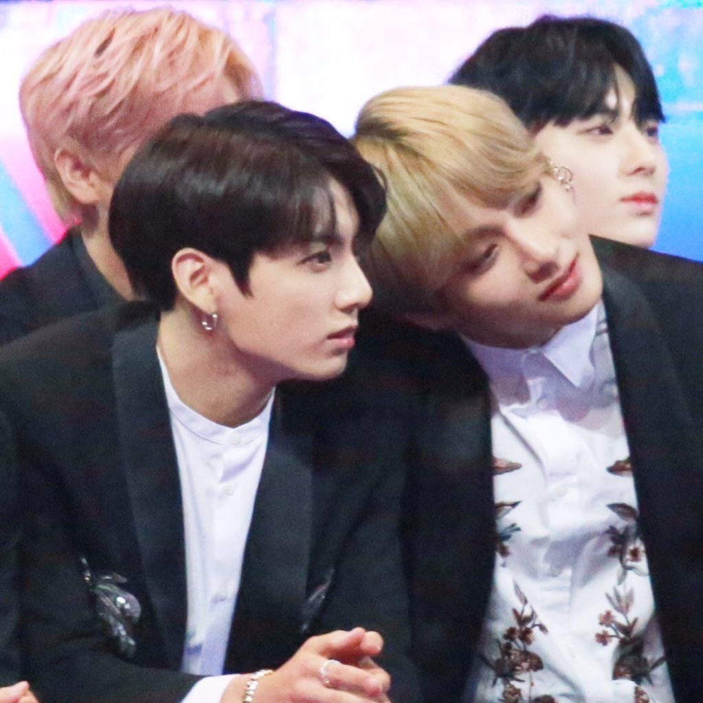 :I am afraid of the time when u will finally get tired of me kookie.. : Me getting tired of you?! Babe, NEVER.  #taekookNowAndThen  #taekook