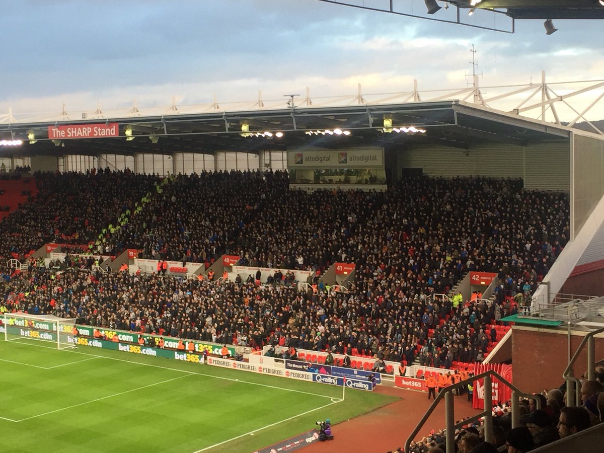 footyawayday's tweet photo. 3,168 Newcastle fans at Stoke today 
#NUFC https://t.co/uXkgSH5FMZ