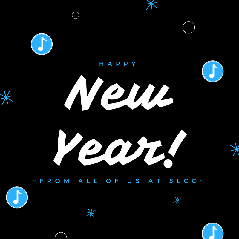 slccsing's tweet photo. Here's to a great 2018! #slccsing #slcc2018 https://t.co/WrnL69UpHF