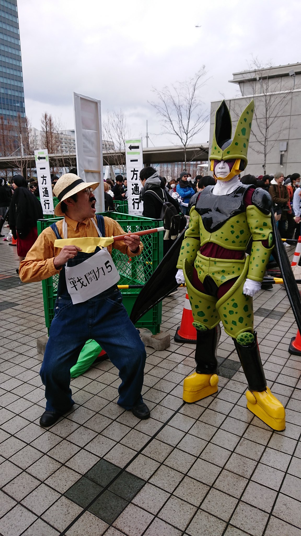 麓 貴志 農民チャレンジ 戦闘力5のおっさんvsセル C93コスプレ ドラゴンボール 戦闘力5 T Co 6argupa7wx Twitter