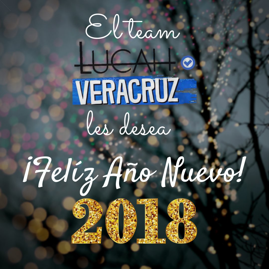 LucahVeracruz's tweet photo. ¡Feliz Año #FamiliaLucah y #TeamSotelo 🥂🎉! Gracias por formar parte de nuestro 2017 🙌🏼💜.
#LucahSupport 🥂✨
#LucahVeracruz 🥂🌴 https://t.co/8xRi9dLqcJ