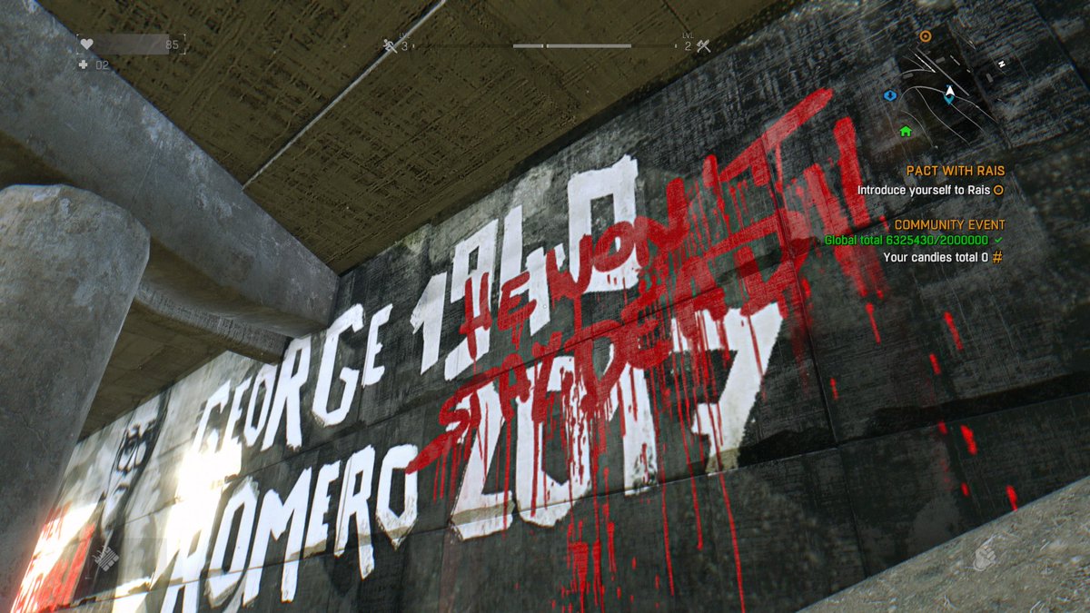 BeaMeUp42's tweet photo. @DyingLightGame just found this. Much respect. #GeorgeRomero #FatherofZombies #PS4share https://t.co/qZ9cbp6G73