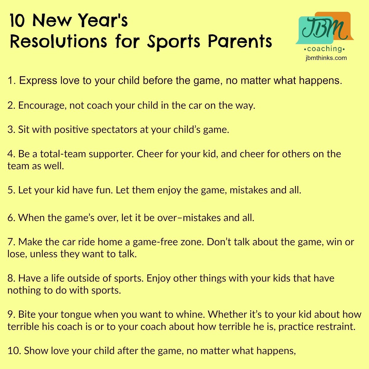 Here’s to 2018. May we all work at being better sports parents for the sake of our kids.