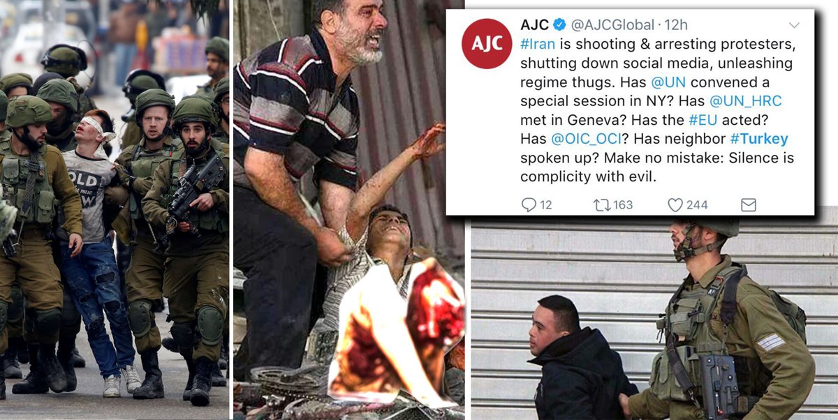 ourtasc's tweet photo. Turkish Government is on the side of oppressed. Such as, peaceful teenage protestor subjected to excessive force, harmless person with down syndrome, a double amputee killed while hanging a Palestanian flag and many of them...

Where does AJC stand? https://t.co/RGo9EWBeG0