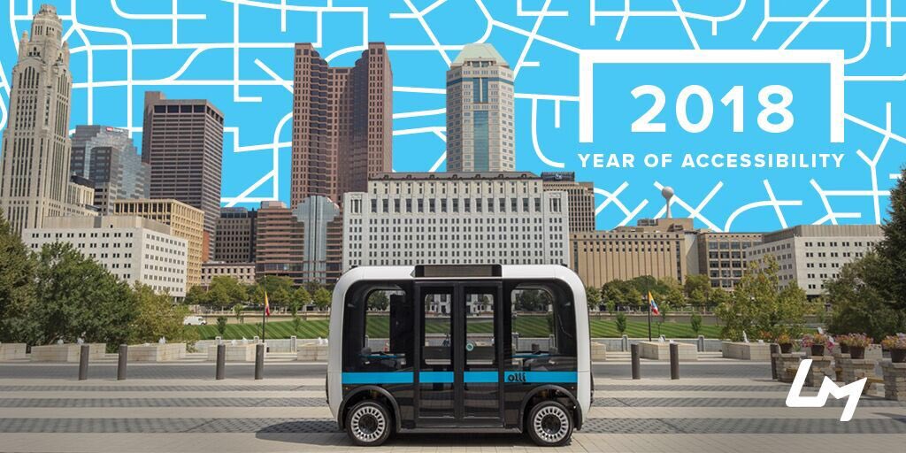 We're declaring it now: 2018 is the year of accessibility, smart cities, and major innovations in transportation. What are you most excited about?