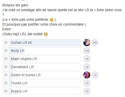 Chiretream's tweet image. Je suis choqué mdrrrrrr c'est quoi ces Fan Boys ? Bojack dernier REALY ? Gohan LR premier???? 

@_Kowai_