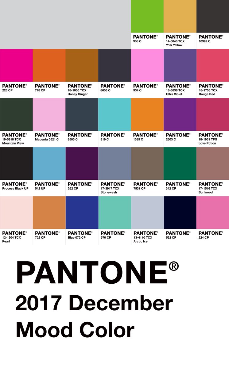 My Pantone Moodcolor In December17 Day By Day Colorinspires Mood Colour Design Graphicdesign Pantone T Co 6neoc5oqog