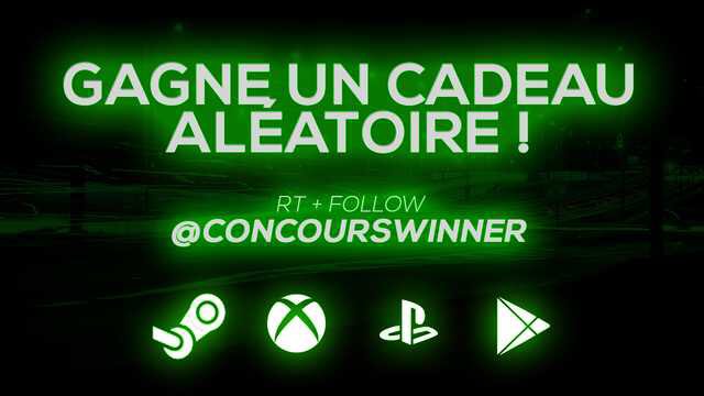 ConcoursWinner's tweet image. #CONCOURS FLASH ! 💣

Gagne un KDO SURPRISE 🎁

1️⃣ Suivre @ConcoursWinner et @XenGame 

2️⃣ Retweeter le post  

👉🏻 Tag un(e) ami(e) pour avoir + de chance de gagner ☘️

TAS 02/01 à 18H30💥