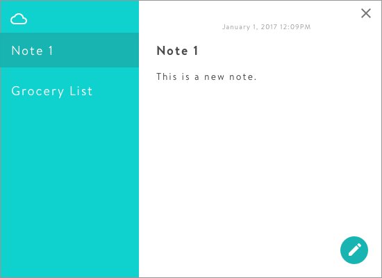 JulieCampbellUX's tweet photo. #DailyUI Challenge 65 Notes Widget https://t.co/v5kF7vFTRw