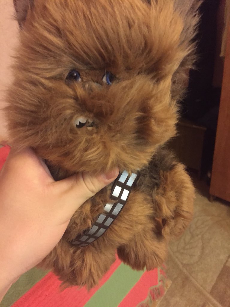 IgorPermyakovRu's tweet image. Подарок на Новый год,аааааргх!!
My Christmas present,aaargh! #chewbacca #chewe #starwars #TheLastJedi