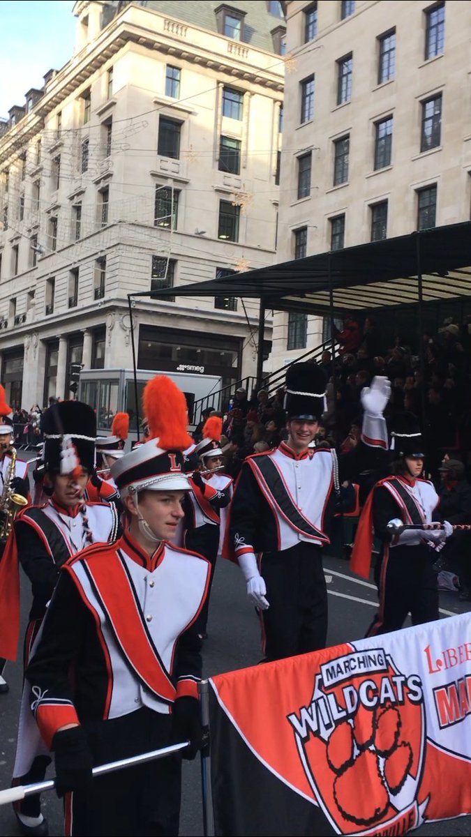 #lvillepride all the way from London! <a href="/LVilleBands/">Libertyville HS Band</a>