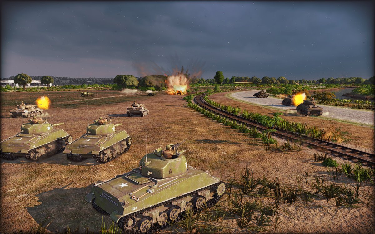 Attila16's tweet photo. @EugenSystems @SteelDivGame The fifth screenshots for the Steel Division: Normandy 44 contest. Thanks for the great games Eugen! 👍 #WinterInNormandy, @eugensystems @steeldivgame https://t.co/tHtwF9nAMA
