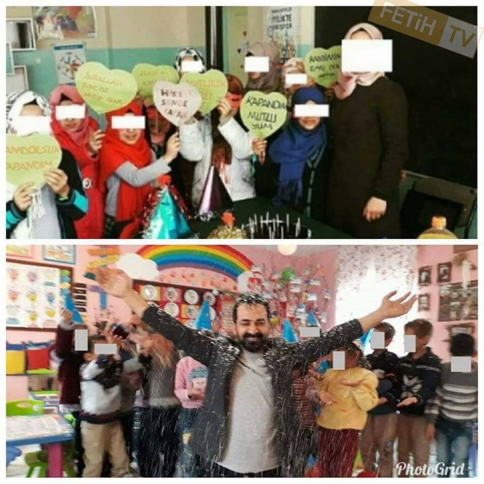 TEPKİ İÇİN PAYLAŞALIM

Iki resim, iki öğretmen; birinde öğrencileri kapanmaya teşvik için kapanma partisi
Biri noel partisi.
Sonuç mu? Tahmin ettiğiniz üzere üstteki öğretmen hakkında soruşturma başlatıldı.
Alttaki öğretmen hakkında henüz bir soruşturma yok.