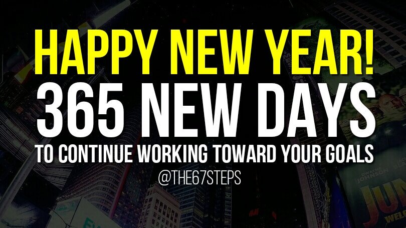 the67steps's tweet photo. 🔝✔ #Happy2018 https://t.co/ieLXZj0BJZ