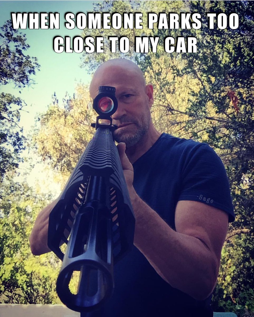 #mrw someone parks too close to my car in an otherwise empty lot ಠ_ಠ #MichaelRooker