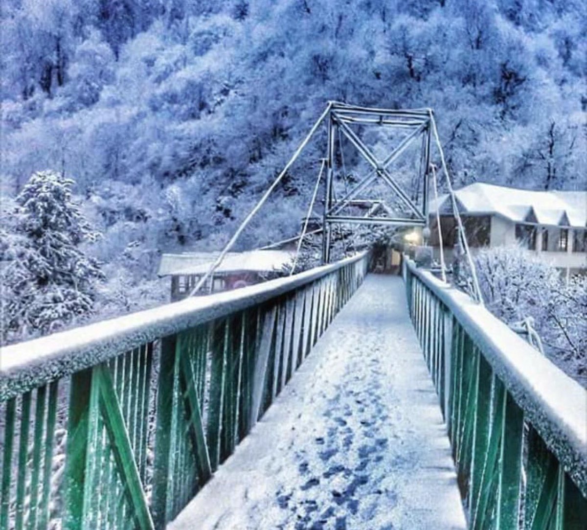 Yeşil Vadi’de kış..