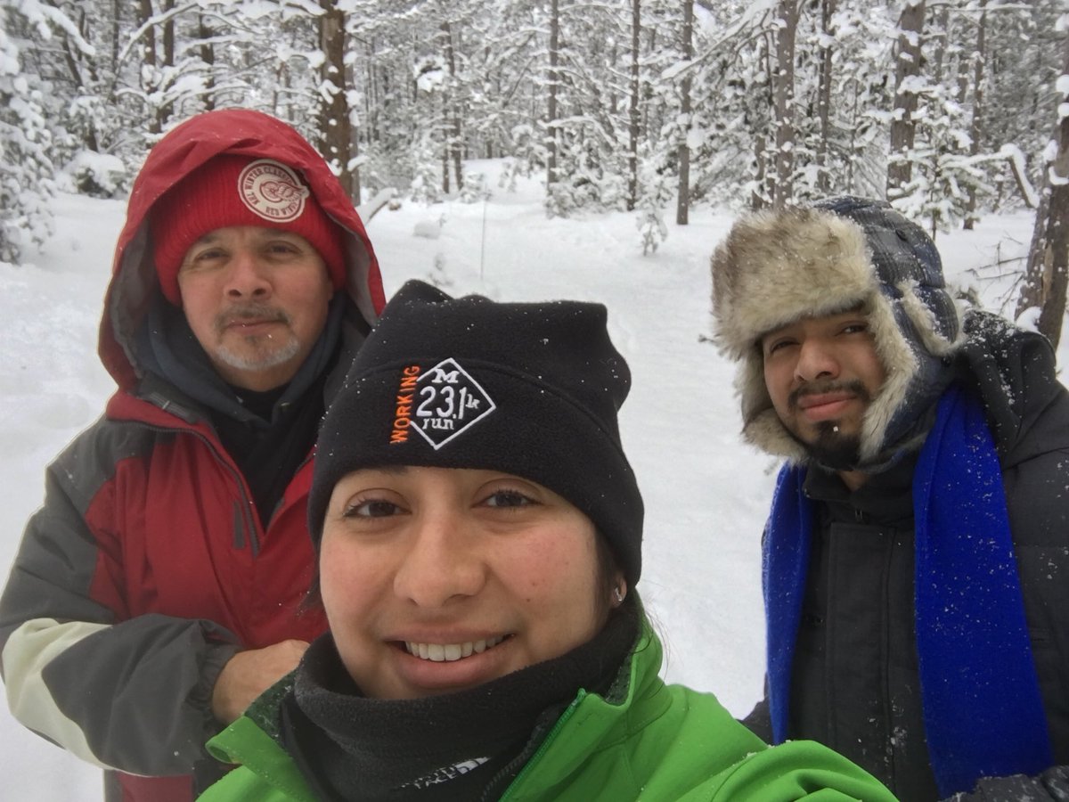 Happy New Year! Starting 2018 trying out our new snow shoes at <a href="/miOttawa/">Ottawa County</a> Pigeon Creek Park. Did you know you can rent snow shoes and cross country skis at the park?!