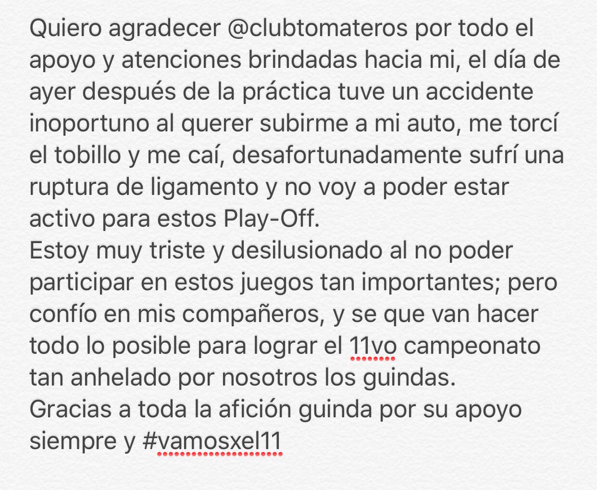 ramiropena's tweet photo. Para toda la #AficiónGuinda @clubtomateros #VamosXel11 https://t.co/4xfmea3dvv