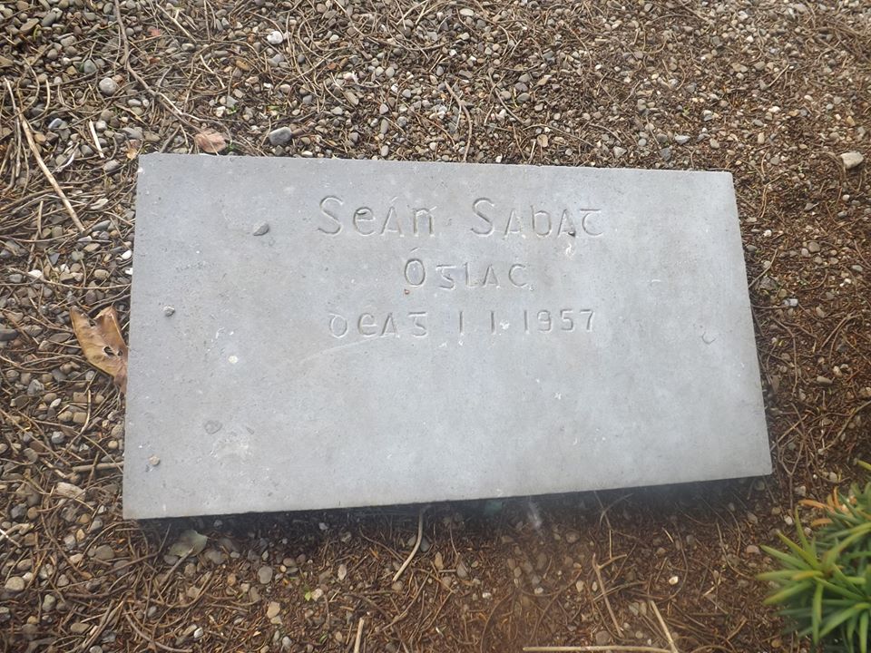 The Gravestone of Sean South. 