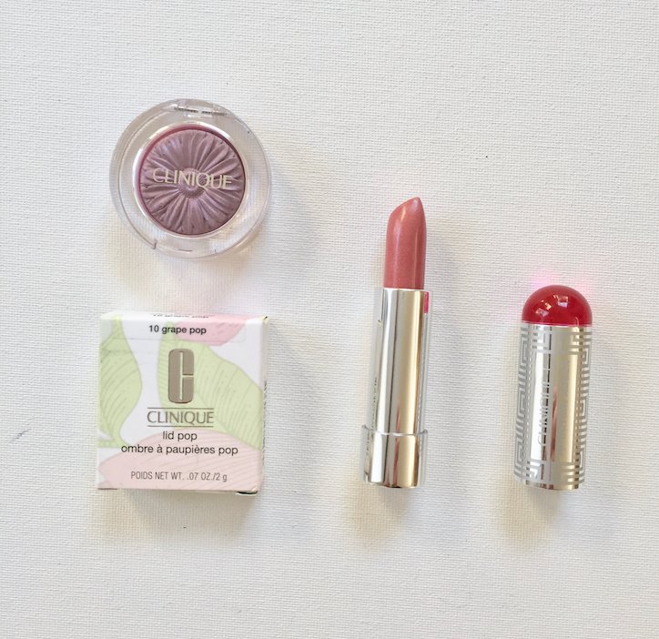 davelackie's tweet photo. Today's beauty giveaway is Clinique Lid Pop eyeshadow in Grape Pop &amp; Lip Pop Lipstick in Bare Pop! Both are great shades. To enter follow @davelackie &amp; RT https://t.co/AocCm7xqaE