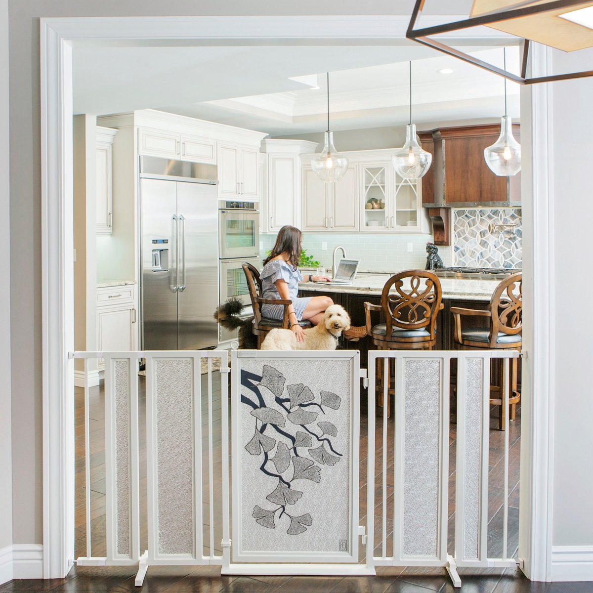 Clean, Fresh, New...Don't you LOVE starting over?! #2018interiors #dogslife #interiordesign #luxurykitchens