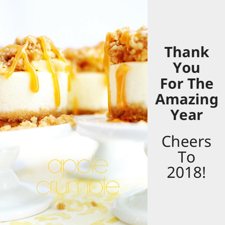#HappyNewYear Because of you, we are forever thankful, grateful, and appreciative!!