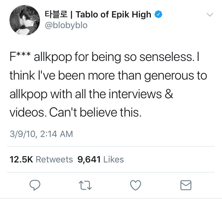 now lets move onto to tabloin 2010, allkpop leaked epik high’s album ‘epilogue’ online, angering tablo