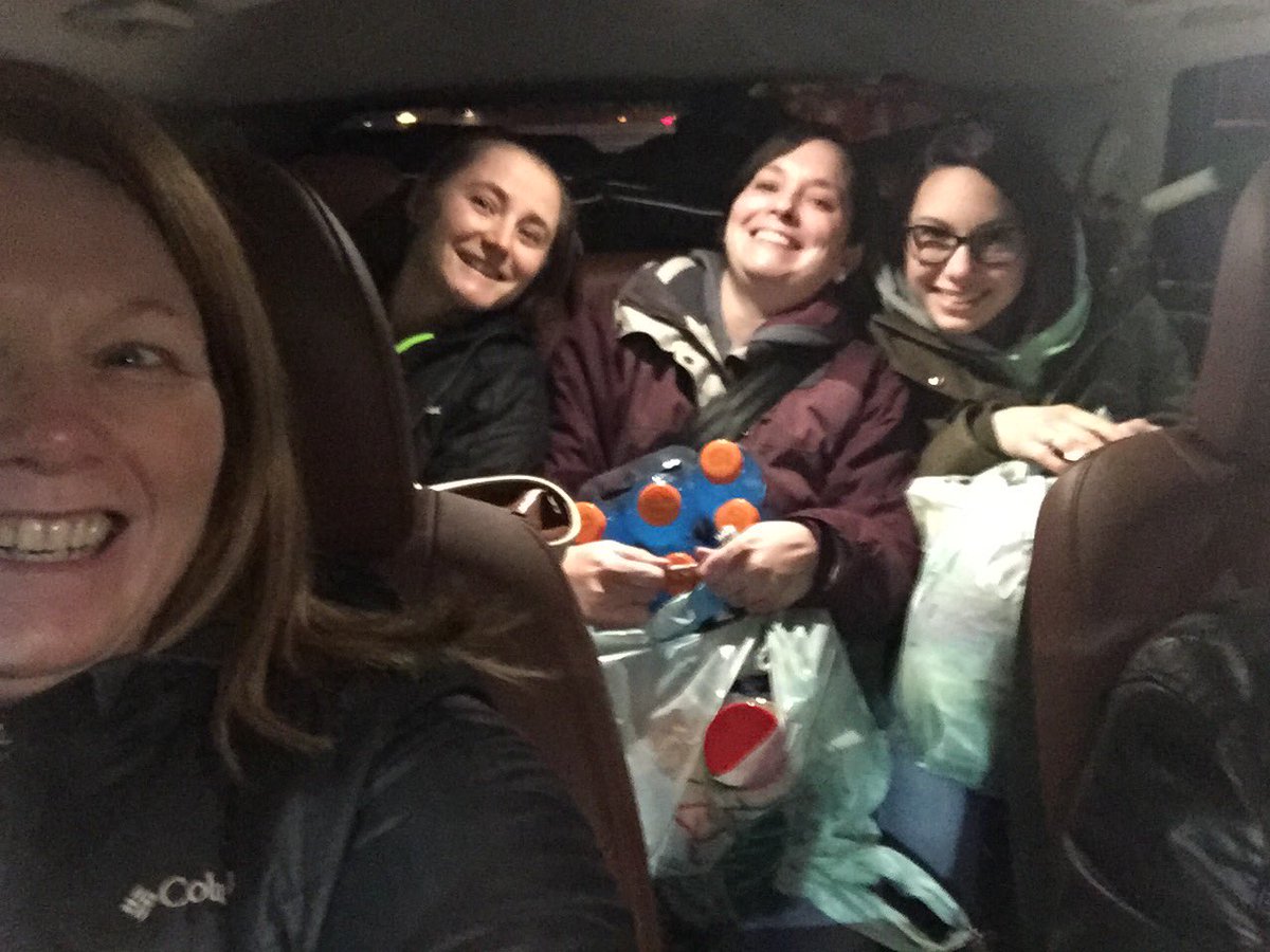 TeamPBarker's tweet photo. Well somehow we jammed all of this stuff into Merv's vehicle!! But we made it to Melfort safe and sound!!! Excited to get on the ice tomorrow!!!! https://t.co/2fI0SuYMnQ