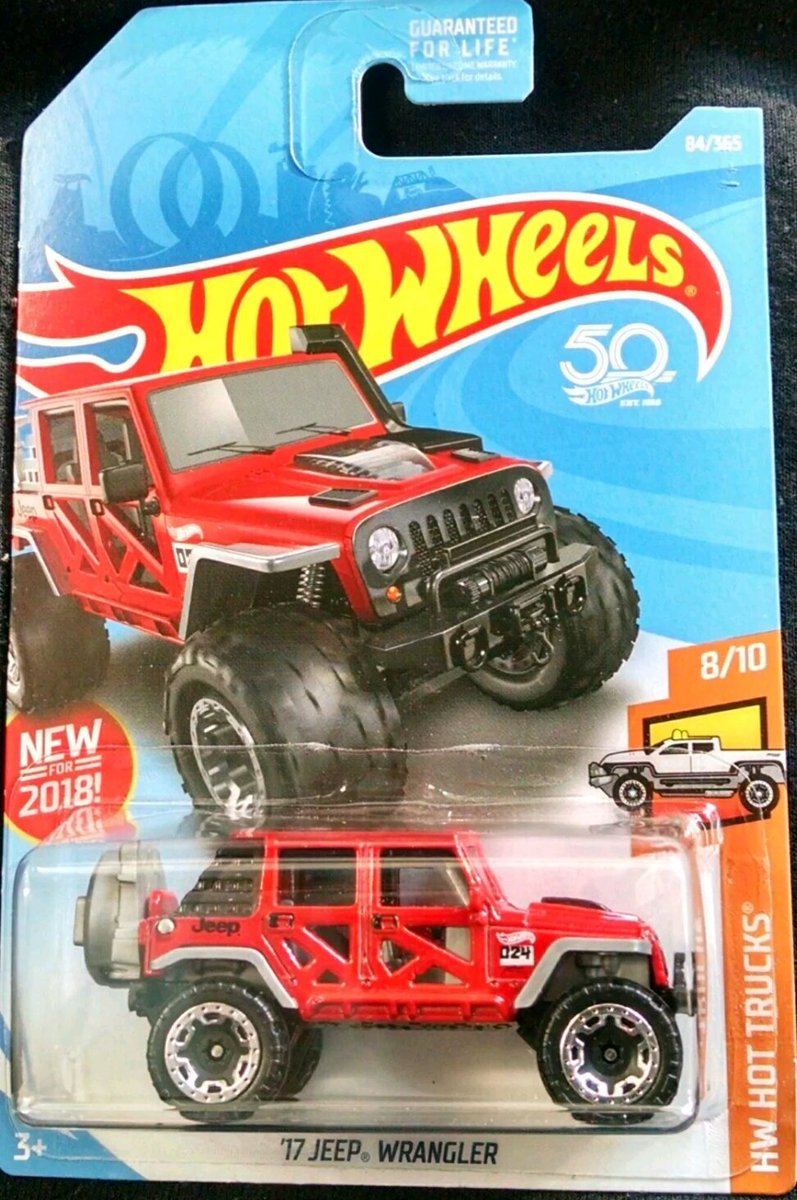 2018 Hotwheels Jeep Wrangler #jeeptoys