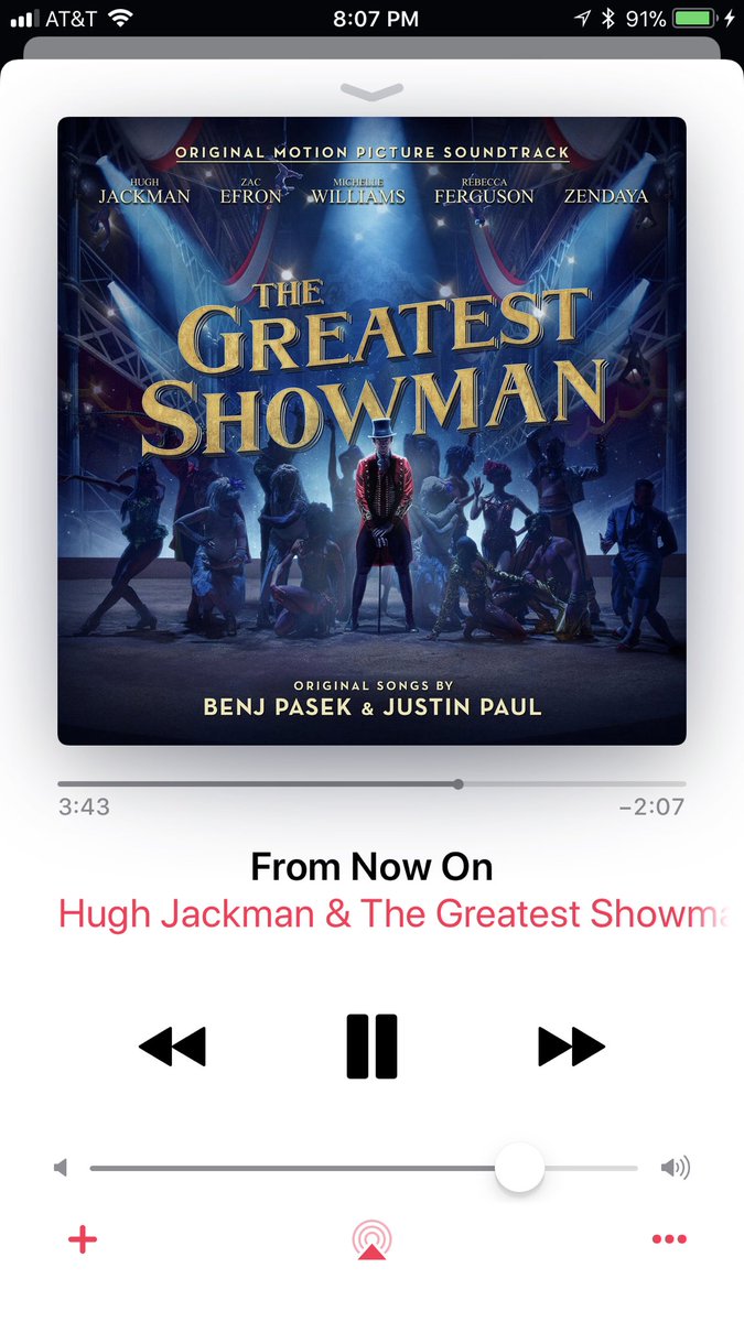 Elizabeth_Dawn2's tweet photo. After watching #TheGreatestShowman, the soundtrack is officially on repeat. And both are so incredible! 💛 However, I don’t think my dog fully appreciates my singing or dancing. 🙄🤷🏻‍♀️😂 #leavingittothepros @GreatestShowman @RealHughJackman @ZacEfron @Zendaya https://t.co/TXOMwiQcKd