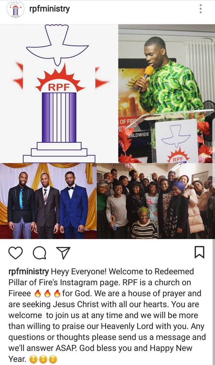 RPFministry's tweet photo. Heyy Everyone. Let 2018 be a year of God's power that prominently manifests in this Land. Share the love of God, and if you are looking for a house of prayer and worship, you're always welcome to Join RPF Ministry. 💙 https://t.co/KEWE891AhD