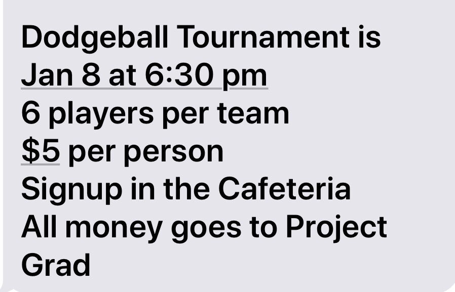 coachwags2's tweet photo. #TitanNation....Make sure you get your team signed up for the  Dodgeball tourney. See the details below ⬇️ https://t.co/C69DQhH1Rb