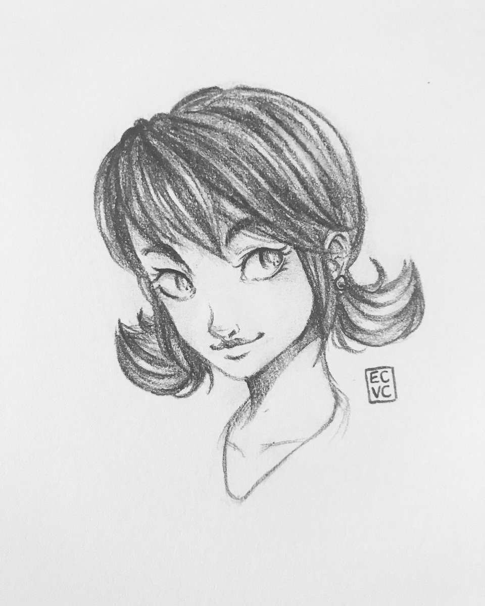 Marinette and Link draws for a couple of kids back at my middle school. 